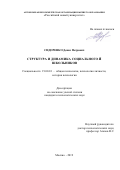 Сидоренко, Денис Петрович. Структура и динамика социального Я школьников: дис. кандидат наук: 19.00.01 - Общая психология, психология личности, история психологии. Москва. 2019. 219 с.