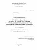 Томас, Екатерина Викторовна. Структура и семантика русских глагольных предложений с обязательным именным компонентом в форме винительного падежа с предлогом: дис. кандидат филологических наук: 10.02.01 - Русский язык. Новосибирск. 2011. 285 с.