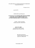 Некрасов, Сергей Иванович. Структура и содержание подготовки рабочих для развивающегося агропромышленного комплекса: дис. кандидат педагогических наук: 13.00.08 - Теория и методика профессионального образования. Екатеринбург. 2010. 188 с.