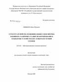 Обижаев, Денис Юрьевич. Структура и свойства функциональных слоев нитрида кремния на различных стадиях их формирования в технологии устройств нано- и микросистемной техники: дис. кандидат технических наук: 05.02.01 - Материаловедение (по отраслям). Москва. 2008. 151 с.