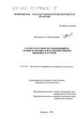 Мамонова, Алла Валентиновна. Структура и свойства композиций на основе вулканизаторов различных жидких диеновых каучуков: дис. кандидат технических наук: 05.17.06 - Технология и переработка полимеров и композитов. Воронеж. 2002. 146 с.