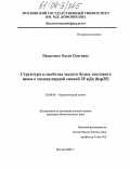 Панасенко, Олеся Олеговна. Структура и свойства малого белка теплового шока с молекулярной массой 25 кДа (hsp25): дис. кандидат биологических наук: 03.00.04 - Биохимия. Москва. 2004. 166 с.