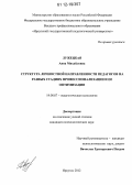 Лужецкая, Анна Михайловна. Структура личностной направленности педагогов на разных стадиях профессионализации и ее оптимизация: дис. кандидат наук: 19.00.07 - Педагогическая психология. Иркутск. 2012. 180 с.