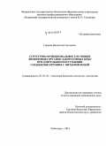 Гордова, Валентина Сергеевна. Структурно-функциональное состояние лимфоидных органов лабораторных крыс при длительном поступлении соединения кремния с питьевой водой: дис. кандидат наук: 03.03.04 - Клеточная биология, цитология, гистология. Саранск. 2014. 164 с.