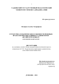 Назифова Зулайхо Ташрифовна. Структурно-семантические особенности именных фразеологических единиц в таджикском и английском языках: сопоставительный аспект: дис. кандидат наук: 00.00.00 - Другие cпециальности. Институт языка и литературы им. Рудаки Академии наук Республики Таджикистан. 2024. 172 с.