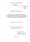 Щербакова, Марина Евгеньевна. Суффиксальное словообразование имен существительных со значением лица в западных среднерусских говорах Тверской области: дис. кандидат филологических наук: 10.02.01 - Русский язык. Тверь. 2006. 274 с.