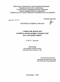 Анопченко, Людмила Юрьевна. Сукцессии экосистем в поймах обсыхающих соленых озер юга Западной Сибири: дис. кандидат биологических наук: 25.00.36 - Геоэкология. Новосибирск. 2008. 132 с.