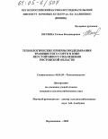 Метлина, Галина Владимировна. Технологические приемы возделывания травянистого сорго в зоне неустойчивого увлажнения Ростовской области: дис. кандидат сельскохозяйственных наук: 06.01.09 - Растениеводство. Персиановка. 2005. 162 с.