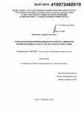 Малинкин, Андрей Сергеевич. Технология бетонирования полостей под днищами промышленных аппаратов методом нагнетания: дис. кандидат наук: 05.23.08 - Технология и организация строительства. Санкт-Петербург. 2015. 200 с.