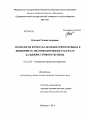 Одуденко, Татьяна Андреевна. Технология пропуска поездов при перерывах в движении на железнодорожных участках Дальневосточного региона: дис. кандидат наук: 05.22.08 - Управление процессами перевозок. Хабаровск. 2014. 161 с.