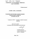 Дубовик, Лариса Анатольевна. Тенденции и перспективы развития жилищно-коммунального хозяйства в регионах России: дис. кандидат экономических наук: 08.00.05 - Экономика и управление народным хозяйством: теория управления экономическими системами; макроэкономика; экономика, организация и управление предприятиями, отраслями, комплексами; управление инновациями; региональная экономика; логистика; экономика труда. Тамбов. 2004. 167 с.