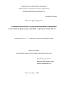 Оганесян Армэн Кароевич. Теократические идеи в государственно-правовых концепциях отечественных правоведов конца XIX – первой половины XX вв.: дис. кандидат наук: 00.00.00 - Другие cпециальности. ФГАОУ ВО «Южный федеральный университет». 2023. 190 с.