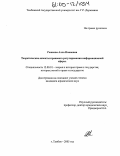 Рожкова, Алла Ивановна. Теоретические аспекты правового регулирования информационной сферы: дис. кандидат юридических наук: 12.00.01 - Теория и история права и государства; история учений о праве и государстве. Тамбов. 2005. 212 с.