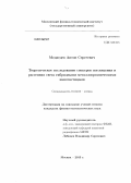 Медведев, Антон Сергеевич. Теоретическое исследование спектров поглощения и рассеяния света гибридными металлоорганическими наночастицами: дис. кандидат физико-математических наук: 01.04.05 - Оптика. Москва. 2013. 141 с.