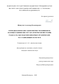 Шишулин Александр Владимирович. Термодинамические закономерности влияния на фазовые равновесия состава и морфологии границ раздела малых объемов бинарных органических расслаивающихся систем: дис. кандидат наук: 00.00.00 - Другие cпециальности. ФГАОУ ВО «Национальный исследовательский Нижегородский государственный университет им. Н.И. Лобачевского». 2023. 126 с.