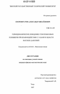 Скоробогатов, Александр Михайлович. Термодинамическое поведение стеклообразных полимеров при взаимодействии с газами в области высоких давлений: дис. кандидат физико-математических наук: 02.00.04 - Физическая химия. Тверь. 2007. 110 с.