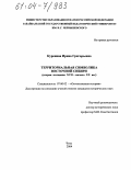 Куренная, Ирина Григорьевна. Территориальная символика Восточной Сибири: Вторая половина XVII-начало XX вв.: дис. кандидат исторических наук: 07.00.02 - Отечественная история. Чита. 2004. 232 с.