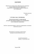 Струкова, Ольга Евгеньевна. Территориальное размещение агролесомелиоративных насаждений в Саратовском Заволжье: дис. кандидат сельскохозяйственных наук: 06.03.04 - Агролесомелиорация и защитное лесоразведение, озеленение населенных пунктов. Саратов. 2006. 131 с.