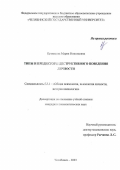 Кузнецова Мария Николаевна. Типы и предикторы деструктивного поведения личности: дис. кандидат наук: 00.00.00 - Другие cпециальности. ФГАОУ ВО «Южно-Уральский государственный университет (национальный исследовательский университет)». 2023. 194 с.