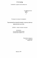 Белокуров, Александр Александрович. Традиционный культурный ландшафт: структура, факторы формирования и развития: дис. кандидат философских наук: 24.00.01 - Теория и история культуры. Барнаул. 2007. 150 с.