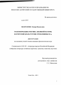 Шантанова, Тамара Васильевна. Трансформация архетипа "Великой Матери" в бурятской драматургии 2-й половины XX в.: дис. кандидат наук: 10.01.02 - Литература народов Российской Федерации (с указанием конкретной литературы). Улан-Удэ. 2013. 176 с.