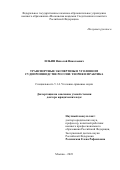 Ильин Николай Николаевич. Транспортные экспертизы в уголовном судопроизводстве России: теория и практика: дис. доктор наук: 00.00.00 - Другие cпециальности. ФГКОУ ВО «Московская академия Следственного комитета». 2023. 511 с.