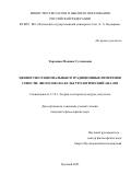 Тарамова Мадина Султановна. Ценностно-рациональные и традиционные измерения совести: философско-культурологический анализ: дис. кандидат наук: 00.00.00 - Другие cпециальности. ФГБОУ ВО «Национальный исследовательский Мордовский государственный университет им. Н.П. Огарёва». 2023. 159 с.