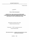 Поветьев, Павел Владимирович. Ценностно-смысловая детерминация социального познания офицеров в ситуации межличностного взаимодействия: дис. кандидат психологических наук: 19.00.05 - Социальная психология. Москва. 2009. 209 с.