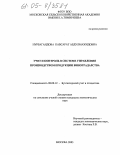 Нурбагандова, Кавсарат Абдулмажидовна. Учет и контроль в системе управления производством продукции виноградарства: дис. кандидат экономических наук: 08.00.12 - Бухгалтерский учет, статистика. Москва. 2005. 244 с.