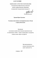 Храмова, Ирина Сергеевна. Уголовная ответственность несовершеннолетних в России в период абсолютизма: дис. кандидат юридических наук: 12.00.01 - Теория и история права и государства; история учений о праве и государстве. Астрахань. 2007. 214 с.