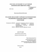 Омельченко, Виталий Олегович. Управление финансовой устойчивостью промышленных предприятий, функционирующих в условиях конкуренции: дис. кандидат наук: 08.00.05 - Экономика и управление народным хозяйством: теория управления экономическими системами; макроэкономика; экономика, организация и управление предприятиями, отраслями, комплексами; управление инновациями; региональная экономика; логистика; экономика труда. Ростов-на-Дону. 2014. 242 с.