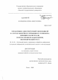 Кулешова, Елена Викторовна. Управление односекторной экономикой в случае конечного временного горизонта: принцип магистрали, золотое правило накопления, экономический рост: дис. кандидат физико-математических наук: 05.13.01 - Системный анализ, управление и обработка информации (по отраслям). Томск. 2009. 199 с.