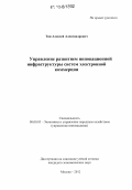 Тян, Алексей Александрович. Управление развитием инновационной инфраструктуры систем электронной коммерции: дис. кандидат экономических наук: 08.00.05 - Экономика и управление народным хозяйством: теория управления экономическими системами; макроэкономика; экономика, организация и управление предприятиями, отраслями, комплексами; управление инновациями; региональная экономика; логистика; экономика труда. Москва. 2012. 133 с.