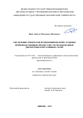 Наги Абдулл Мохаммед Мохаммед. Управление режимами функционирования сложных производственных процессов с использованием дискретных итеративных сетей: дис. кандидат наук: 05.13.06 - Автоматизация и управление технологическими процессами и производствами (по отраслям). ФГБОУ ВО «Воронежский государственный технический университет». 2019. 163 с.