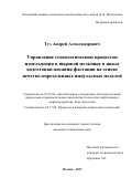 Туз Андрей Александрович. Управление технологическим процессом измельчения в шаровой мельнице в цикле подготовки питания флотации на основе нечетко-определенных импульсных моделей: дис. кандидат наук: 05.13.06 - Автоматизация и управление технологическими процессами и производствами (по отраслям). ФГБОУ ВО «Российский химико-технологический университет имени Д.И. Менделеева». 2017. 208 с.