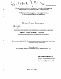 Шумахов, Руслан Владимирович. Управление воспроизводством регионального рынка капитальных товаров: На материалах Кабардино-Балкарской Республики: дис. кандидат экономических наук: 08.00.05 - Экономика и управление народным хозяйством: теория управления экономическими системами; макроэкономика; экономика, организация и управление предприятиями, отраслями, комплексами; управление инновациями; региональная экономика; логистика; экономика труда. Нальчик. 2004. 186 с.