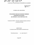 Кузякина, Ольга Викторовна. Управление земельно-имущественным комплексом региона: На примере Самарской области: дис. кандидат экономических наук: 08.00.05 - Экономика и управление народным хозяйством: теория управления экономическими системами; макроэкономика; экономика, организация и управление предприятиями, отраслями, комплексами; управление инновациями; региональная экономика; логистика; экономика труда. Самара. 2004. 170 с.