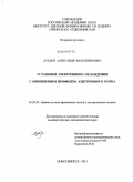 Бублей, Александр Валентинович. Установки электронного охлаждения с изменяемым профилем электронного пучка: дис. кандидат физико-математических наук: 01.04.20 - Физика пучков заряженных частиц и ускорительная техника. Новосибирск. 2011. 67 с.