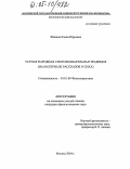 Живица, Елена Юрьевна. Устная народная снотолковательная традиция: На материале рассказов о снах: дис. кандидат филологических наук: 10.01.09 - Фольклористика. Москва. 2004. 147 с.