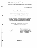 Некрасов, Роман Владимирович. Устойчивость зернового рынка региона: На материалах Самарской области: дис. кандидат экономических наук: 08.00.05 - Экономика и управление народным хозяйством: теория управления экономическими системами; макроэкономика; экономика, организация и управление предприятиями, отраслями, комплексами; управление инновациями; региональная экономика; логистика; экономика труда. Кинель. 2001. 172 с.