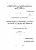 Миляева, Елена Владимировна. Влияние дорожных сооружений на болотные геосистемы лесотундровой и таежной зон Западной Сибири: дис. кандидат наук: 25.00.36 - Геоэкология. Новосибирск. 2013. 217 с.