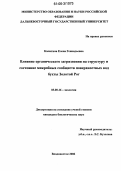 Калитина, Елена Геннадьевна. Влияние органического загрязнения на структуру и состояние микробных сообществ поверхностных вод бухты Золотой Рог: дис. кандидат биологических наук: 03.00.16 - Экология. Владивосток. 2006. 181 с.