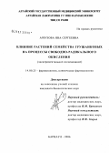 Арбузова, Яна Сергеевна. Влияние растений семейства грушанковых на процессы свободно-радикального окисления: Экспериментальное исследование: дис. кандидат биологических наук: 14.00.25 - Фармакология, клиническая фармакология. Барнаул. 2006. 167 с.