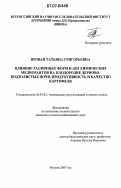 Яровая, Татьяна Григорьевна. Влияние различных форм и доз химических мелиорантов на плодородие дерново-подзолистых почв, продуктивность и качество картофеля: дис. кандидат сельскохозяйственных наук: 06.01.02 - Мелиорация, рекультивация и охрана земель. Москва. 2007. 141 с.