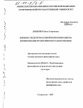 Ляшенко, Ольга Георгиевна. Влияние средств массовой коммуникации на формирование нравственного самосознания: дис. кандидат философских наук: 09.00.13 - Философия и история религии, философская антропология, философия культуры. Ставрополь. 2003. 167 с.