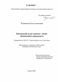 Чушинская, Ольга Семеновна. Внутренний аудит прямых затрат химических производств: дис. кандидат экономических наук: 08.00.12 - Бухгалтерский учет, статистика. Саратов. 2006. 179 с.