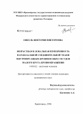 Никель, Виктория Викторовна. Возрастная и локальная изменчивость паравазальной соединительной ткани внутриорганных кровеносных сосудов круга кровообращения: дис. кандидат медицинских наук: 14.00.02 - Анатомия человека. Красноярск. 2006. 149 с.