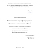 Носова Татьяна Александровна. Вычислительные модели фильтрационного горения газа в режиме низких скоростей: дис. кандидат наук: 05.13.18 - Математическое моделирование, численные методы и комплексы программ. ФГБУН Институт вычислительной математики и математической геофизики Сибирского отделения Российской академии наук. 2018. 102 с.