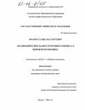 Реферат: Взаимодействие малого и крупного предпринимательства