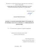 Антропов Никита Романович. Ядерные алгоритмы идентификации и управления для нелинейных объектов с памятью в условиях неполной информации: дис. кандидат наук: 00.00.00 - Другие cпециальности. ФГБОУ ВО «Сибирский государственный университет науки и технологий имени академика М.Ф. Решетнева». 2022. 125 с.